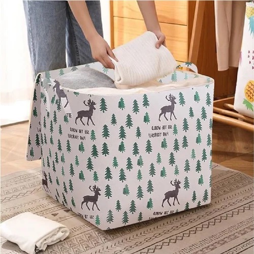 [32128] Bolso de tela TNT con cierre 50*60*68cm