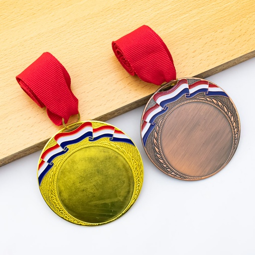 [32159] Medalla metalica con bandera