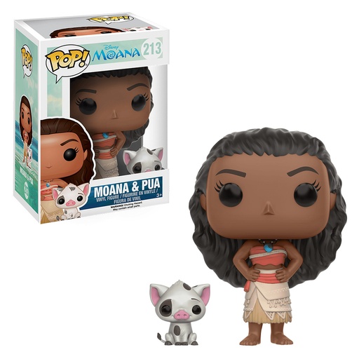 FUNKO POP DISNEY MOANA AND PUA 213