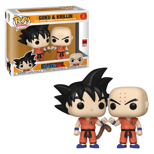 FUNKO POP DRAGON BALL GOKU & KRILLIN 2PACK 73809