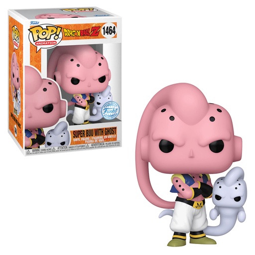FUNKO POP DRAGON BALL Z GSUPER BUU WITH GHOST *EX* 1464