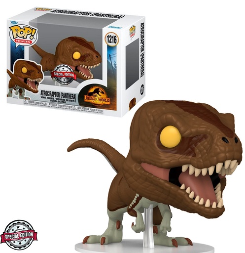 FUNKO POP JURASSIC WORLD DOMINION ATROCIRAPTOR PHANTERA *EX* 1216