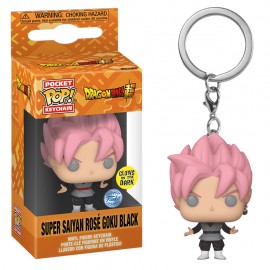 FUNKO POP KEYCHAIN DRAGON BALL SUPER GOKU BLACK ROSE *EX* 70064