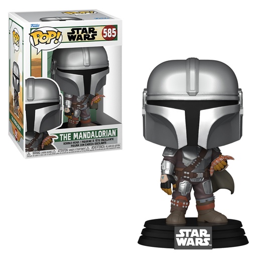 FUNKO POP STAR WARS BOOK OF BOBA THE MANDALORIAN W/ POUCH 585