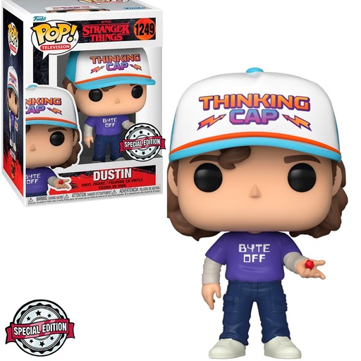 FUNKO POP STRANGER THINGS S4 DUSTIN *EX* 1249