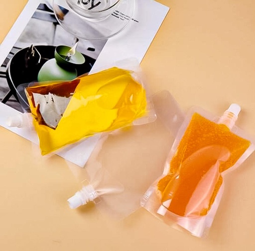 [91539] Bolsa de plastico con tapa 300ml 20 piezas