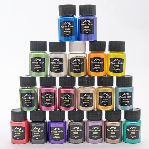[CM20-10] Combo pigmento mica 20 colores  "10G"