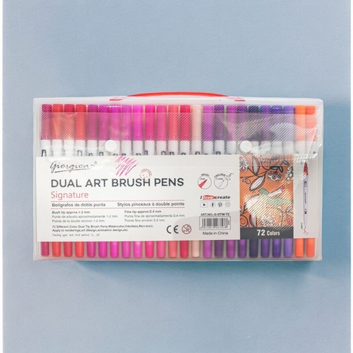 [G-DTW-72] Pincel doble punta 72pc giorgione