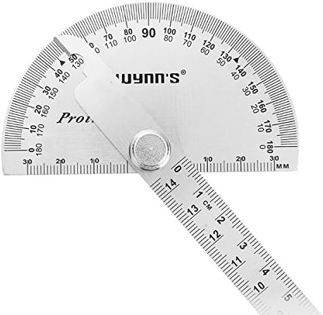 [W0262A] Medidor transportador de ángulos inox wynns