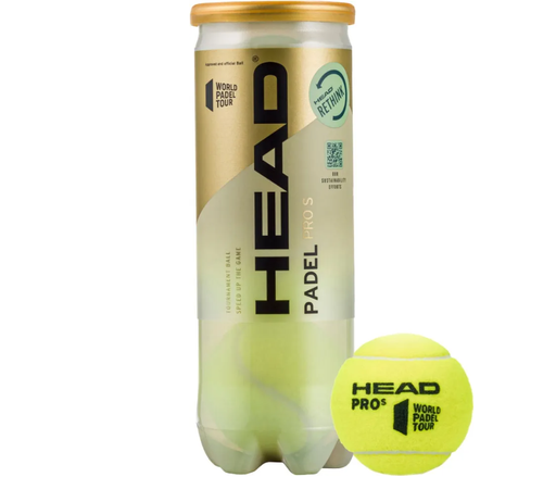 [072489757133] Pelota HEAD PADEL Pro S ReThink