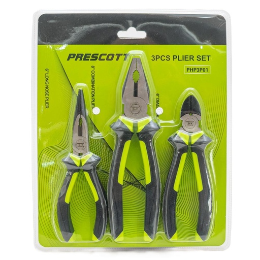 [php3p01] Juegos de alicate 6/6/8" PRESCOTT