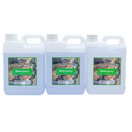 [92251] Resina epoxica MONTERESIN Riverpoxy kit 6KG