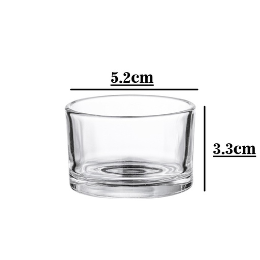 [32462] Frasco de vidrio cilindro 5.2*3.3cm 36ml