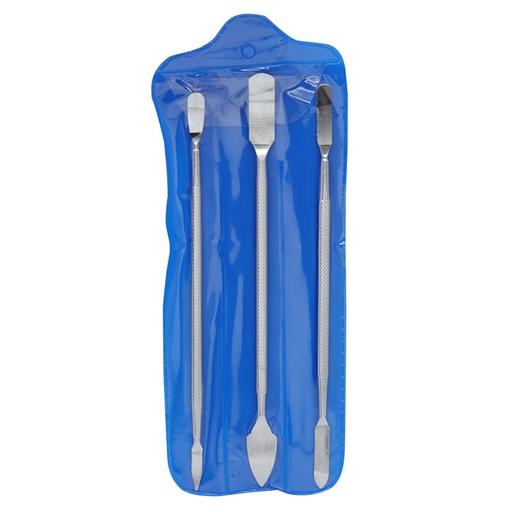 [32422] Mini espátula de metal 3 piezas