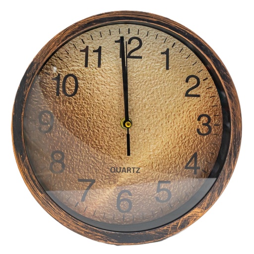 [32210] Reloj de pared rustico 25*4.5cm