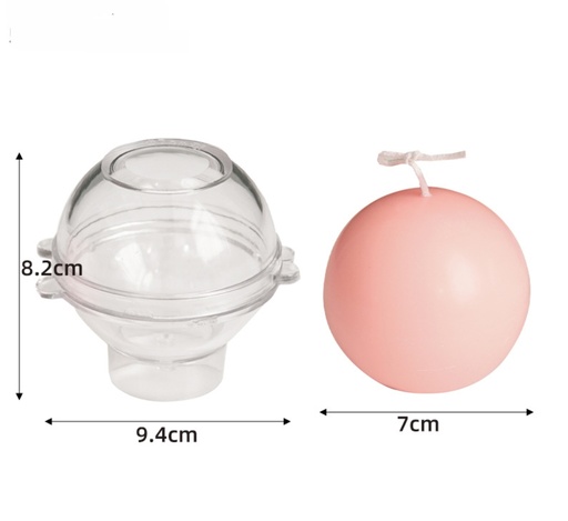 [MA0116] Molde acrílico esfera 9.4*8.2cm