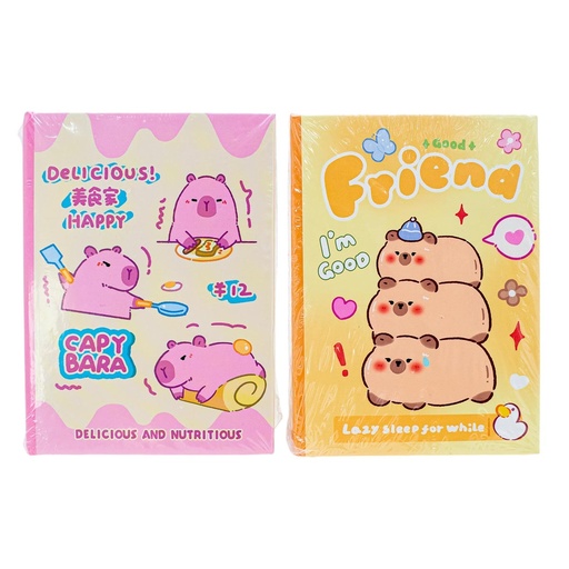 [21102] Anotador diseño capibara 8*11cm