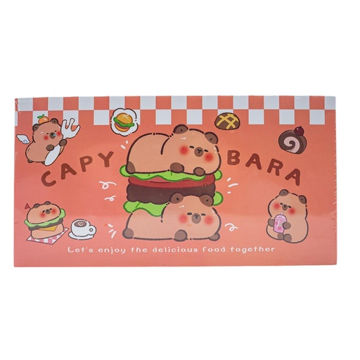 [32739] Anotador capibara 19.5*10.3cm