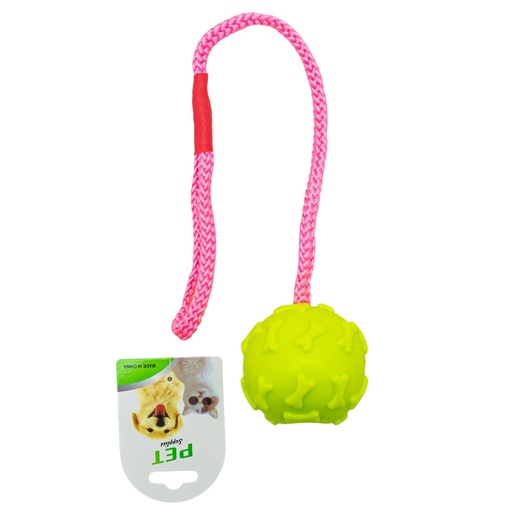 [32488] Pelota con cuerda para mascota