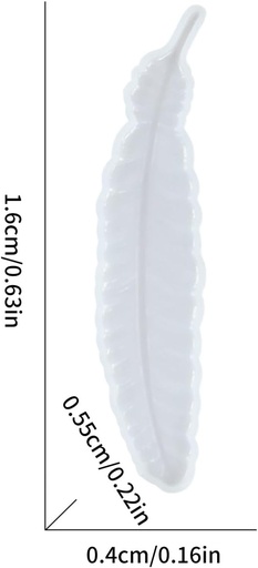 [DY212] Molde de silicona pluma 16cm
