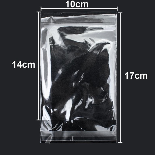 [32621] Bolsita OPP adhesiva 17*10cm 100 piezas