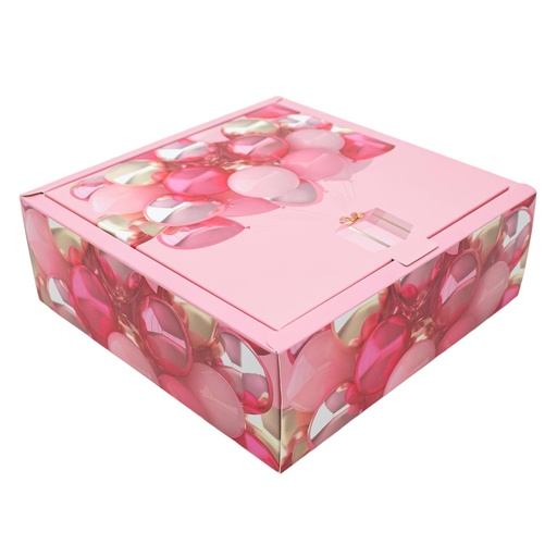 [32641] Caja diseño globo 20*20*7cm 12 piezas