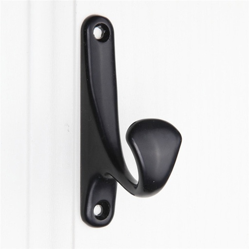 [32804] Gancho de aluminio negro para colgar