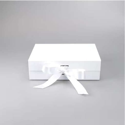 [32813] Caja con moño y cierre imán 24*18*8cm