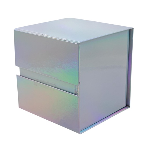 [32816] Caja metalizada cierre magnetico 21cm