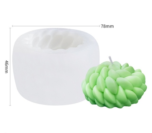 [MS0117] Molde de silicona suculenta 78*46mm