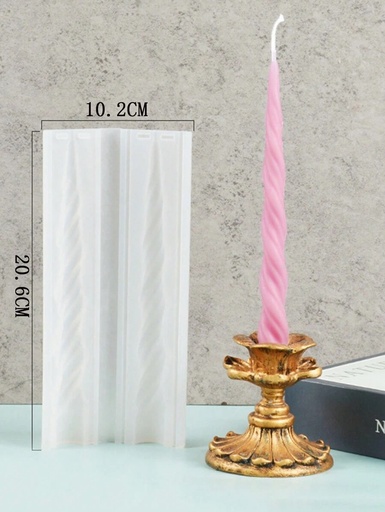 [MS0137] Molde de silicona vela torneada 206*102mm