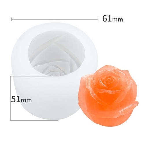[MS0156] Molde de silicona rosa 61*51mm