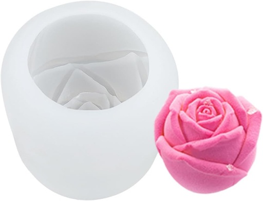 [ms0158] Molde de silicona capullo rosa 91*72mm