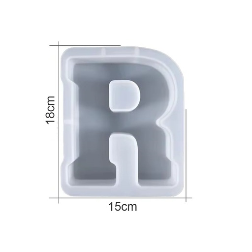 [ms167-18] Molde de silicona letra "R" 180mm*150mm