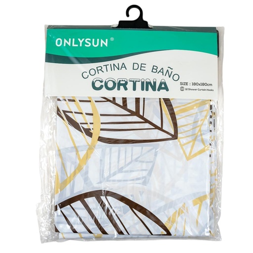 [20601] Cortina para baño 180*180cm
