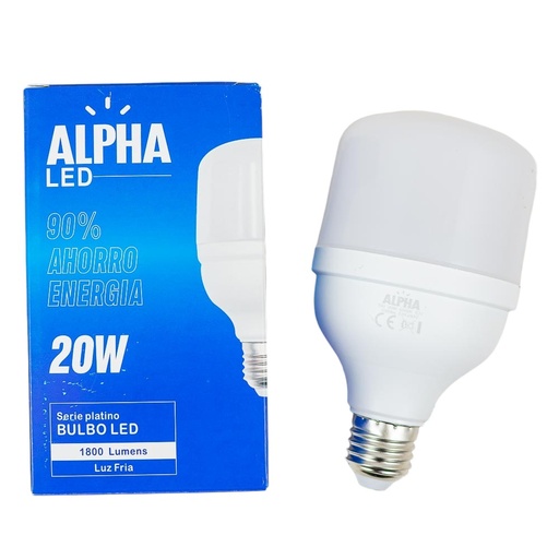 [99005] Foco LED 20w blanco 6500k ALPHA