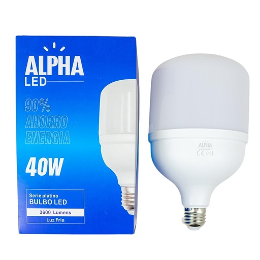 [99009] Foco LED 40w blanco 6500k ALPHA