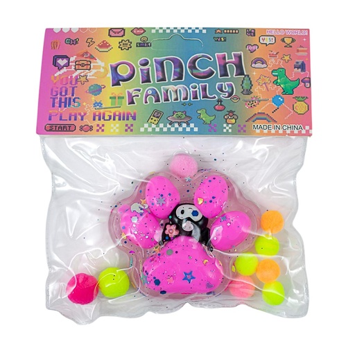 [52406] Squishy para de gato KUROMI con luz