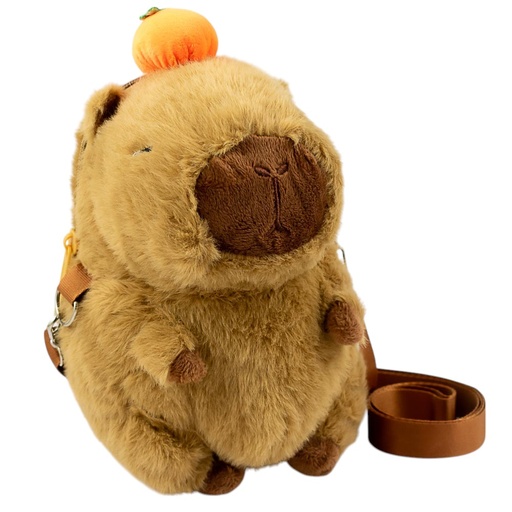 [52386] Mochila peluche 25cm capibara