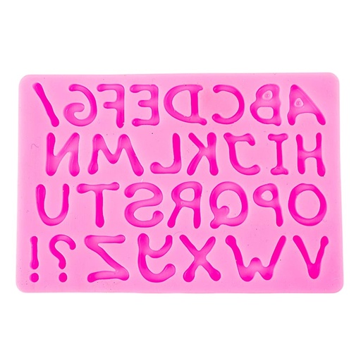 [52008] Molde de silicona letra grafiti 137*94mm